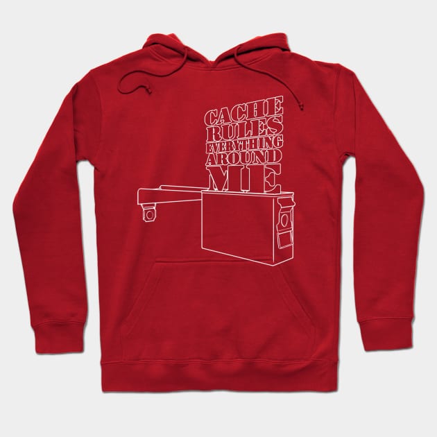 Cache Rules Everything Around Me Hoodie by onloanfromgod